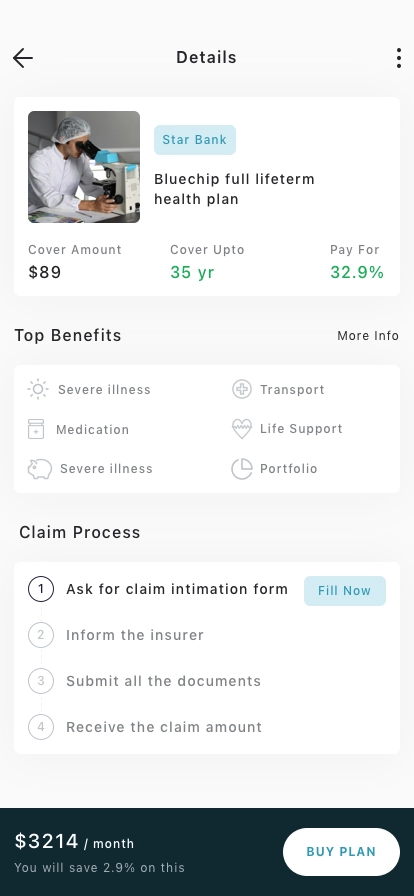 Fund & Stocks Investment Mobile App UI Kit - Screenshot 4