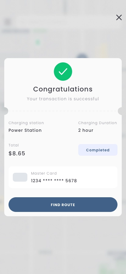 Electric Car Charging Stations Mobile App UI Kit - Screenshot 2