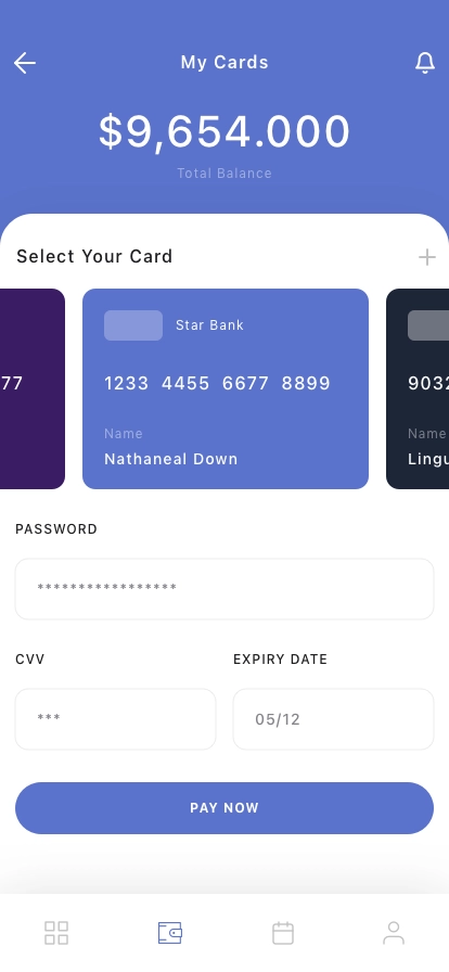 Finance Management Mobile App UI Kit - Screenshot 1