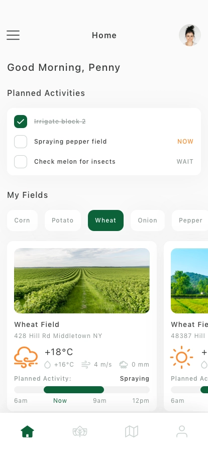 AI Farm Management Mobile App UI Kit - Screenshot 1