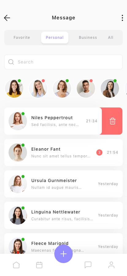 Meeting Mobile App UI Kit - Screenshot 3