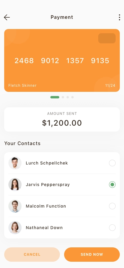 Payment & Finance Mobile App UI Kit - Screenshot 5