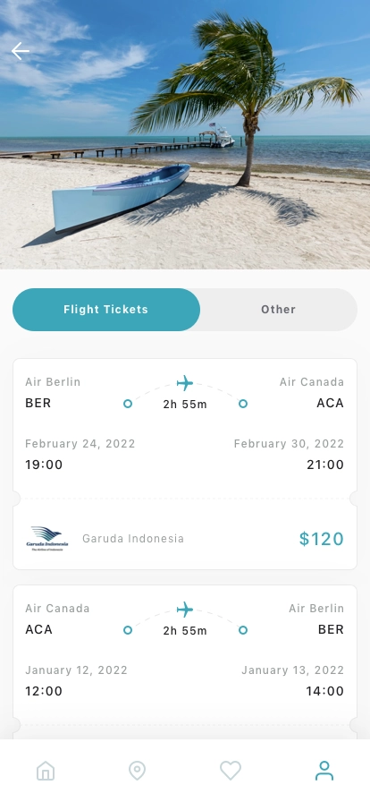 Travel Booking Mobile App UI Kit - Screenshot 4
