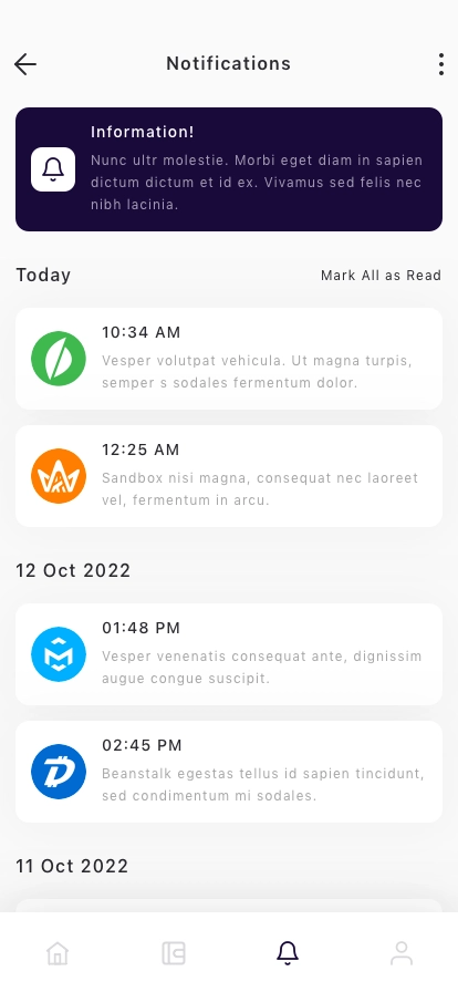 Crypto Staking Mobile App UI Kit - Screenshot 4