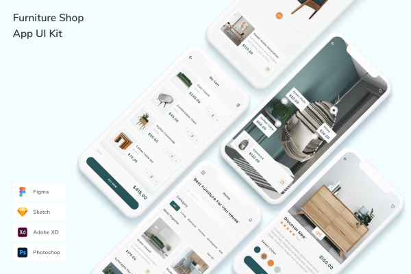 Furniture Shop App UI Kit