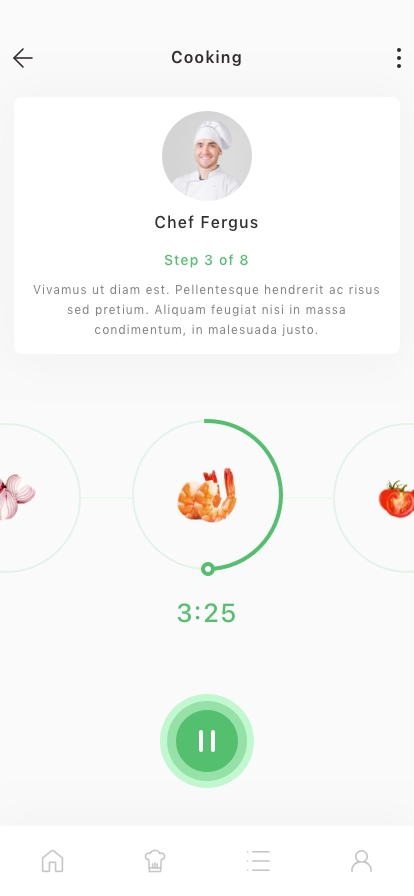 Food Recipes Mobile App UI Kit - Screenshot 4