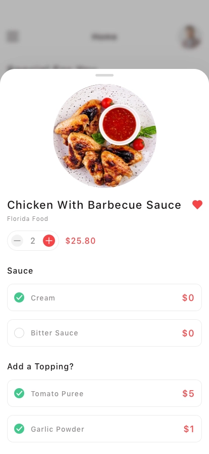 Food Delivery App UI Kit - Screenshot 3