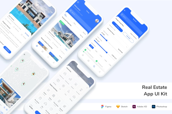 Real Estate App UI Kit