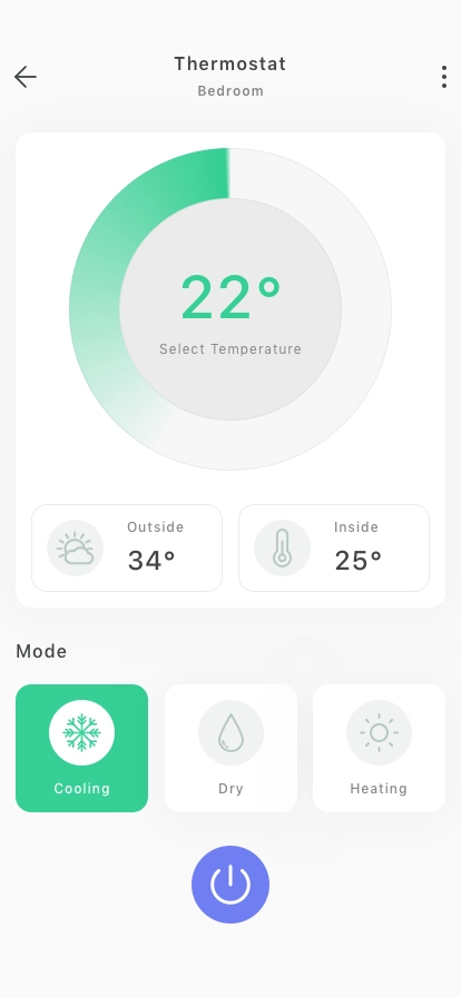 Smart Home Mobile App UI Kit - Screenshot 3