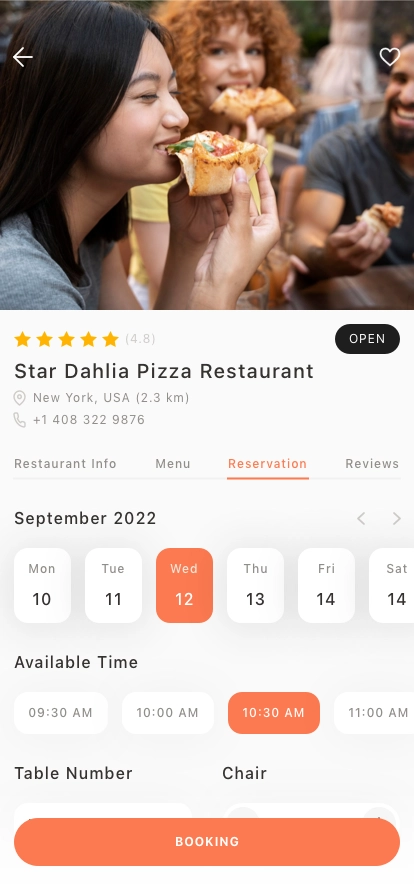 Pizza Delivery Mobile App UI Kit - Screenshot 5