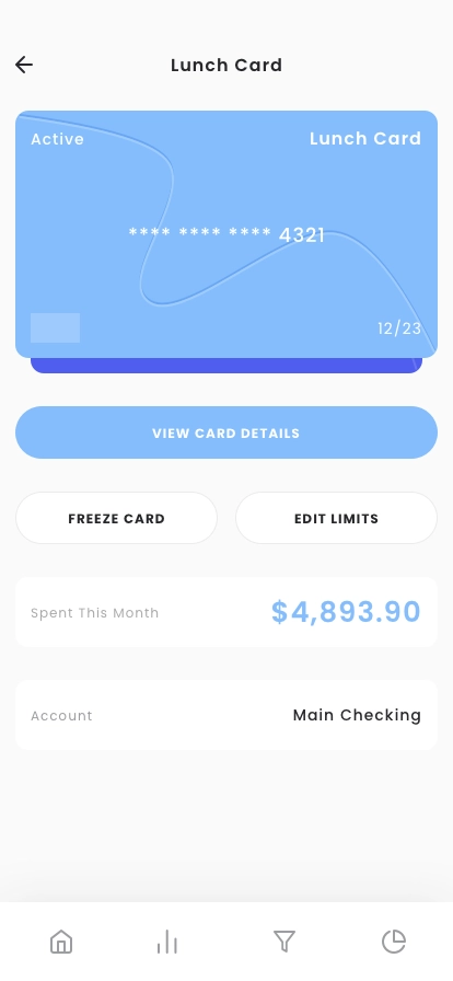 Finance & Budget Mobile App UI Kit - Screenshot 5