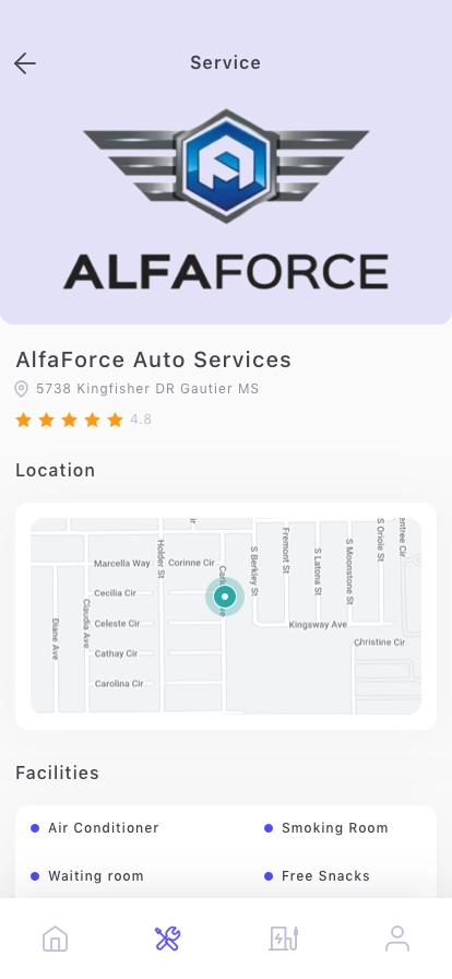 Auto Service Mobile App UI Kit - Screenshot 2