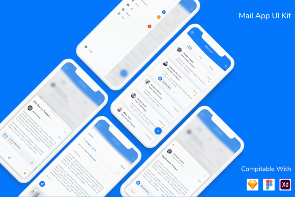 Mail App UI Kit