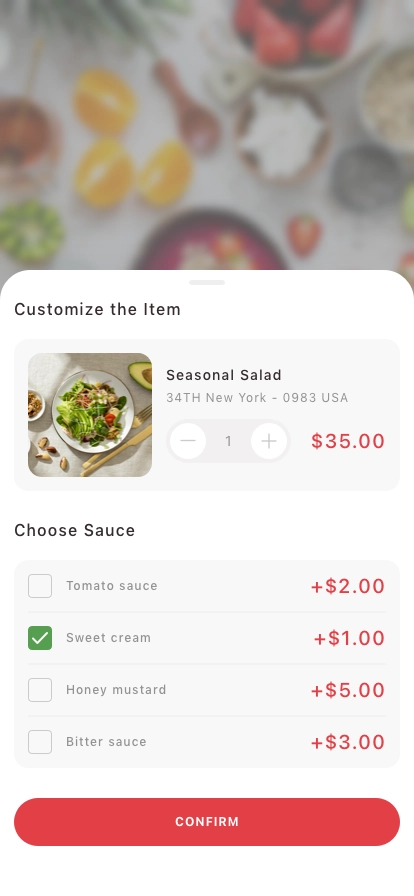 Food Delivery Mobile App UI Kit - Screenshot 5