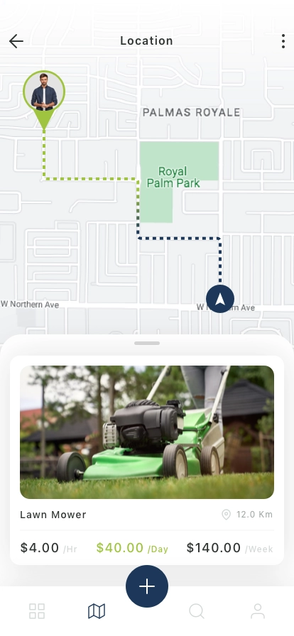Rental Service Mobile App UI Kit - Screenshot 4