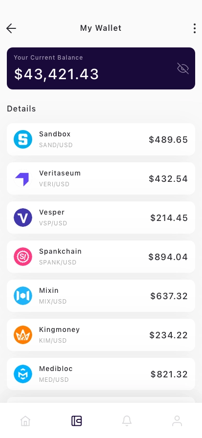 Crypto Staking Mobile App UI Kit - Screenshot 3