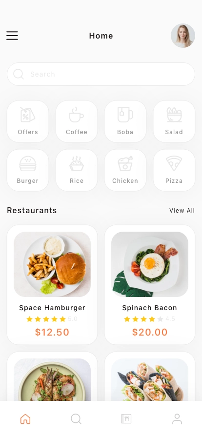 Delivery Service Mobile App UI Kit - Screenshot 1