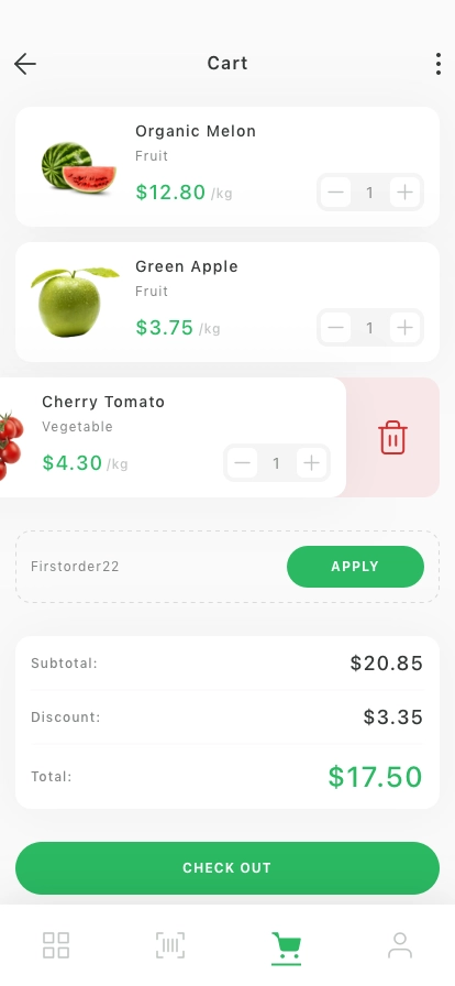 Online Grocery Mobile App UI Kit - Screenshot 5