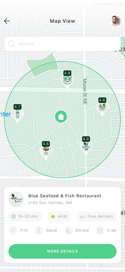 Delivery Tracker Mobile App UI Kit - Screenshot 1