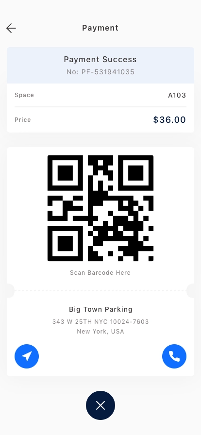 Parking Finder Mobile App UI Kit - Screenshot 4