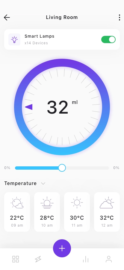 Smart House Mobile App UI Kit - Screenshot 2