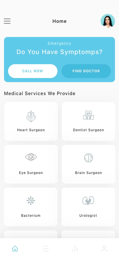 Medical & Health Mobile App Ui Kit - Screenshot 1