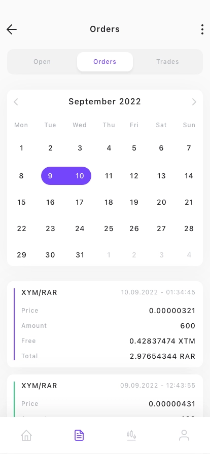 Cryptocurrency Mobile App UI Kit - Screenshot 4
