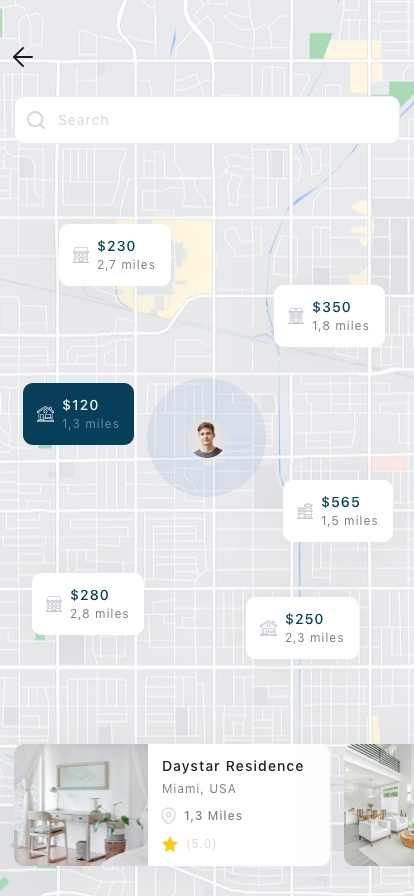 Property & Home Rent Mobile App UI Kit - Screenshot 5