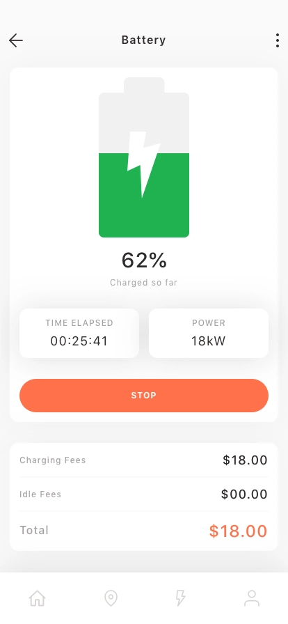 EV Charging Mobile App UI Kit - Screenshot 5