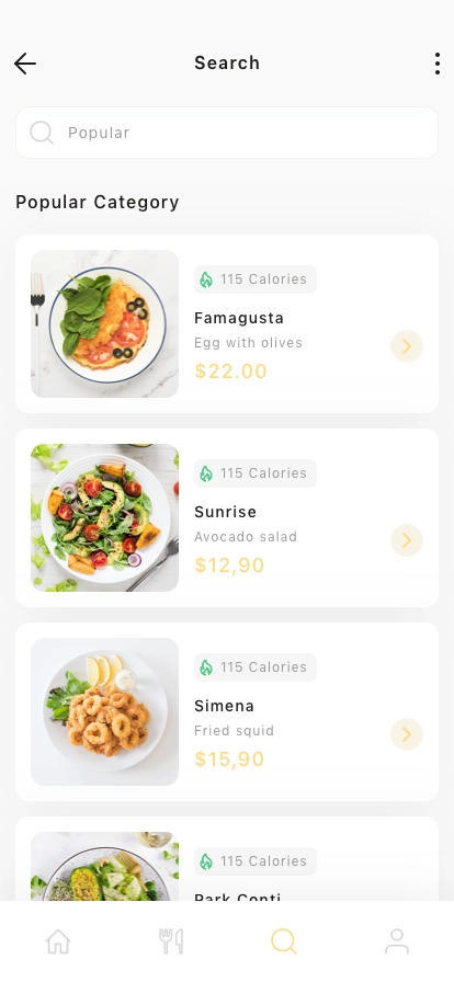 Food Shop Mobile App UI Kit - Screenshot 2