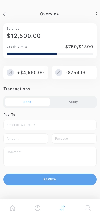 Crypto Wallet Mobile App UI Kit - Screenshot 5