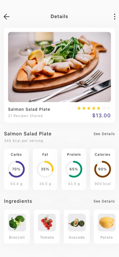Food Delivery Mobile App UI Kit - Screenshot 5