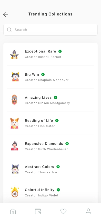 NFT Marketplace Mobile App UI Kit - Screenshot 5
