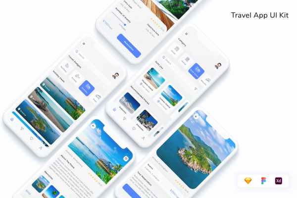 Travel App UI Kit