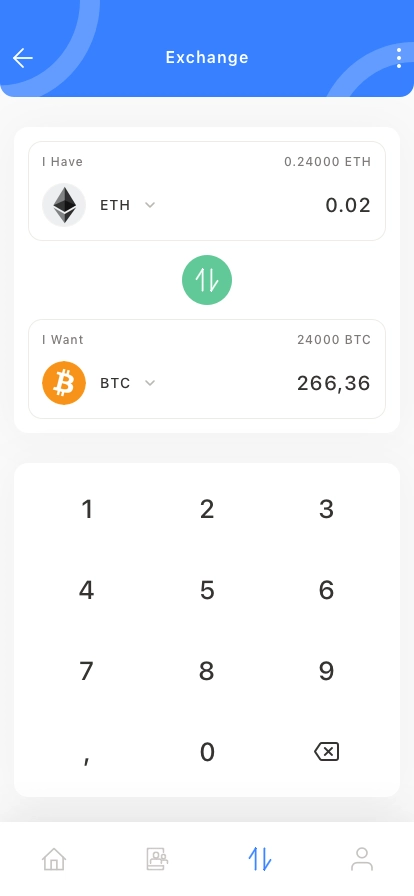 Blockchain Wallet Mobile App UI Kit - Screenshot 4