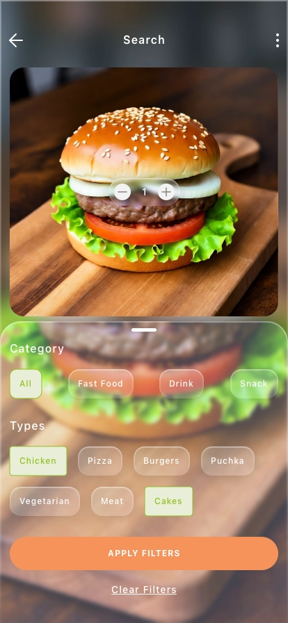 Food Delivery Mobile App UI Kit - Screenshot 2