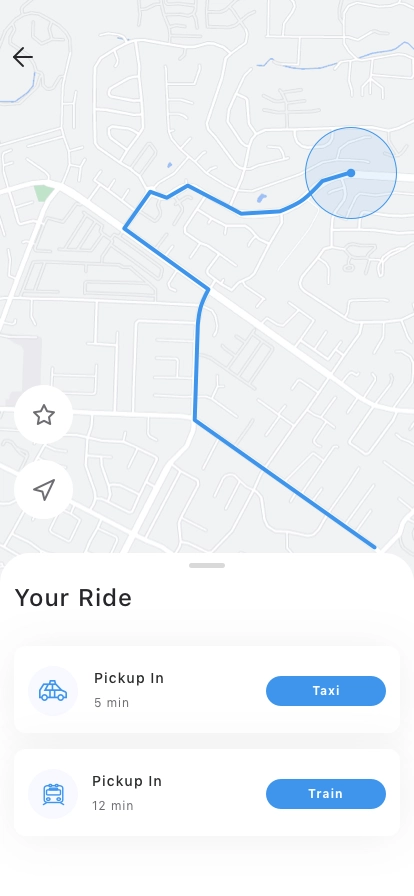 Navigation & Location Tracker Mobile App UI Kit - Screenshot 4
