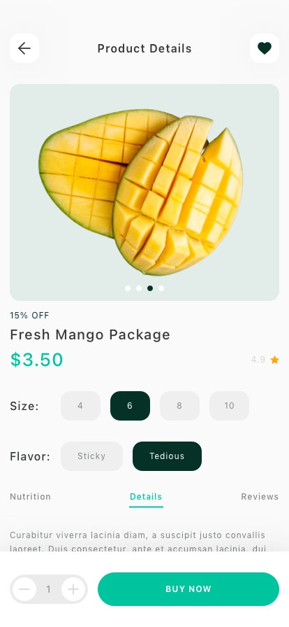 Grocery Delivery Mobile App UI Kit - Screenshot 4