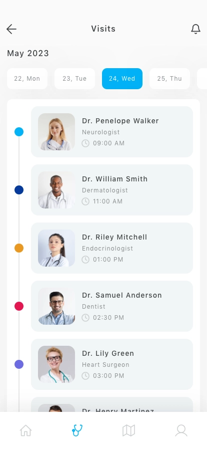 Doctor Appointments Mobile App UI Kit - Screenshot 4