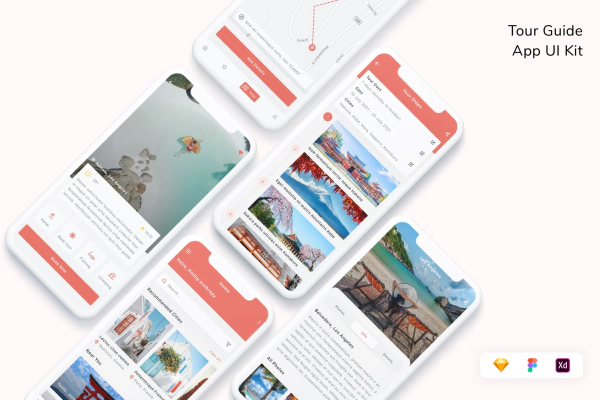 Tour Guide App UI Kit