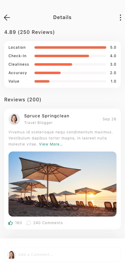 AI Travel Booking Mobile App UI Kit - Screenshot 5