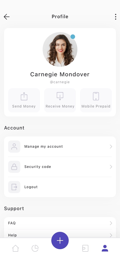 Cost Management Mobile App UI Kit - Screenshot 5