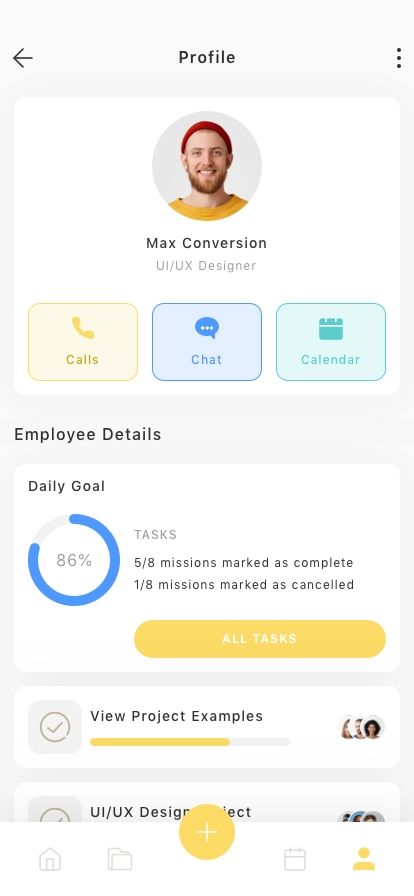 Task Management Mobile App UI Kit - Screenshot 5