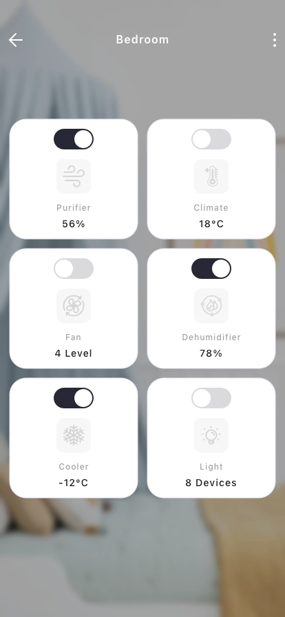 Smart Home Control Mobile App UI Kit - Screenshot 2