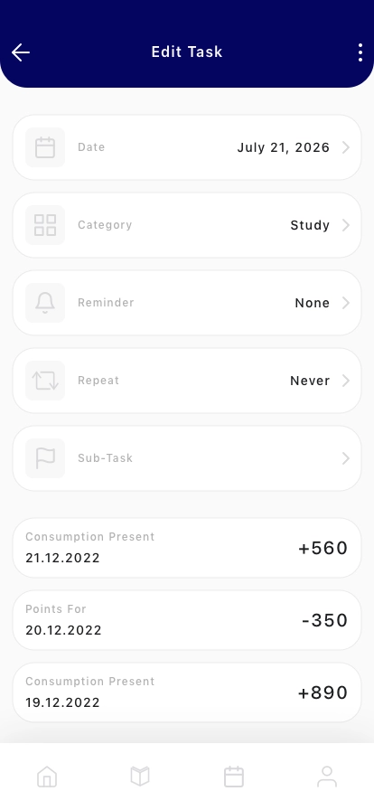 Learning Platform Mobile App UI Kit - Screenshot 4