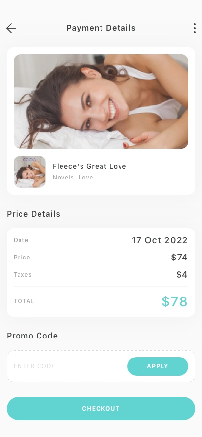 Book Store Mobile App UI Kit - Screenshot 4