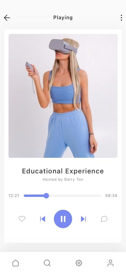 Podcast App UI Kit - Screenshot 3