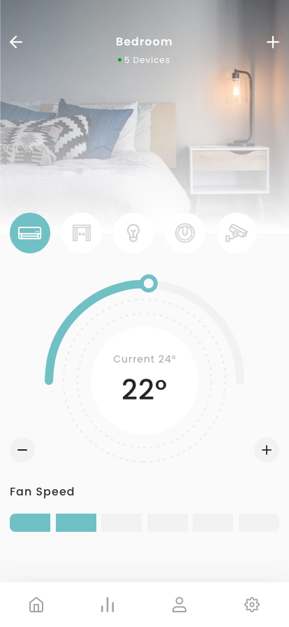 Smart Home Controller Mobile App UI Kit - Screenshot 5