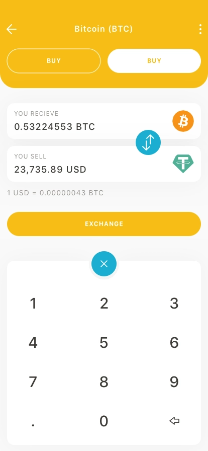 Cryptocurrency App UI Kit - Screenshot 5