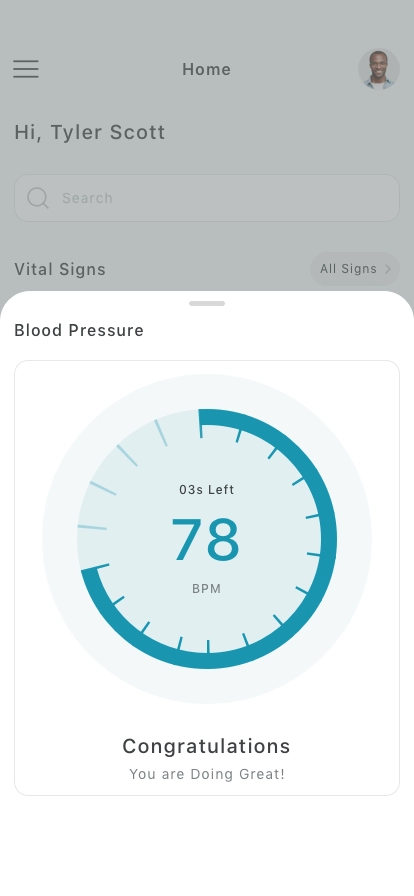 Patient Monitoring Mobile App UI Kit - Screenshot 4